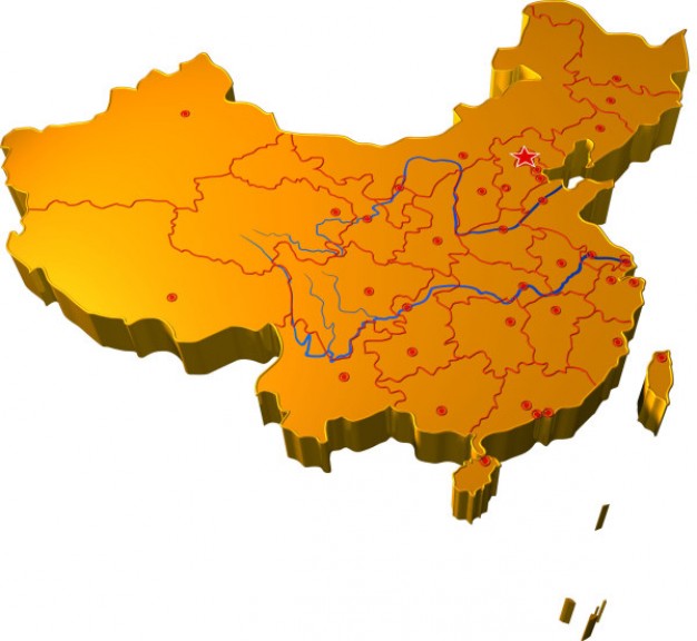 golden texture map material of china