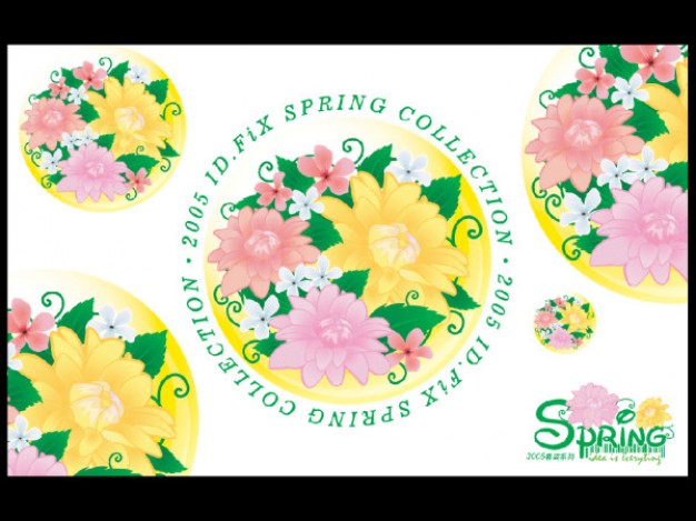 new flower products layered graph with flowers and text ciycle