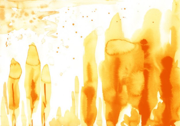 yellow rendering series in watercolor