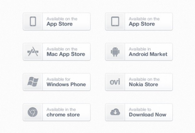 app store button in light style