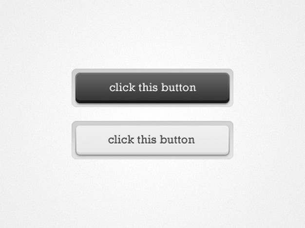 slick elements with click this button sign