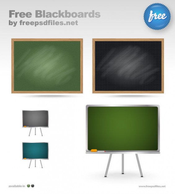 teaching equipment blackboard layered material in green and black style