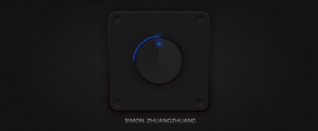 the volume knob layered material by simon.zhuangzhuang