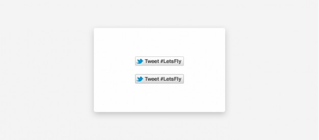 updated tweet button with blue twitter bird