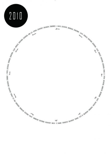 circle calendar roundcalendar in writing  that my own diy needs