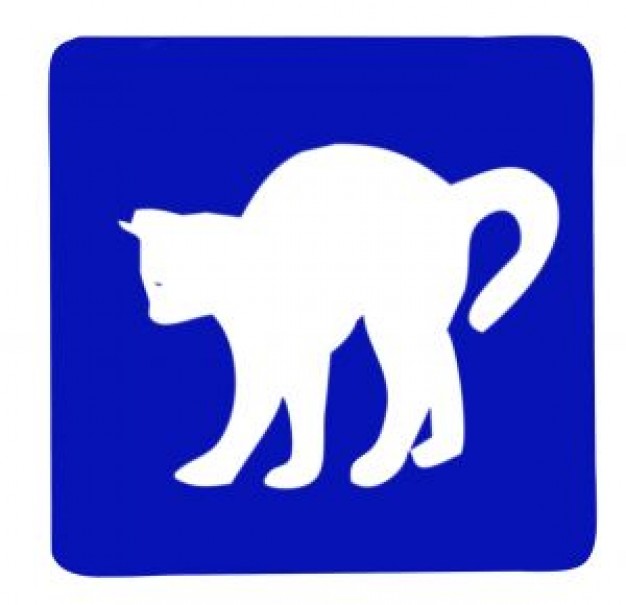 Cat Pet sign about Recreation Purr