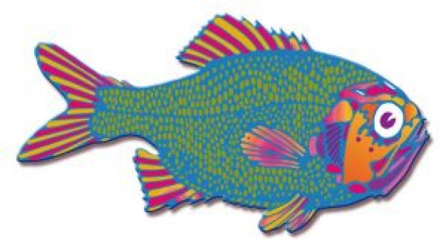 Fish art a Great Lakes fish about Biology Zoology art