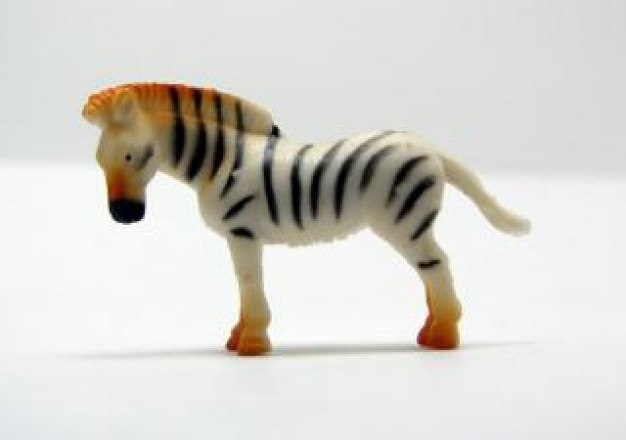 Zebra toy about realic plastic toy