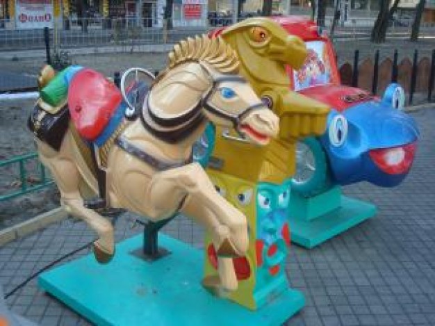cockhorse of children playground fun parks