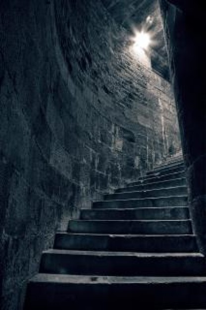 Stairs stairway to Heaven to heathens hdr staircase with white background about Glacier National Par