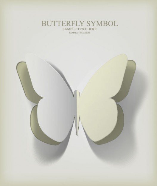 butterfly cutback in white template