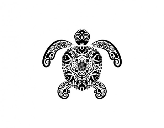 turtle painted  by hand