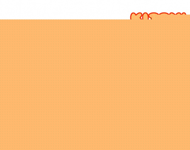 funny cute orange kitty with black and star eyes