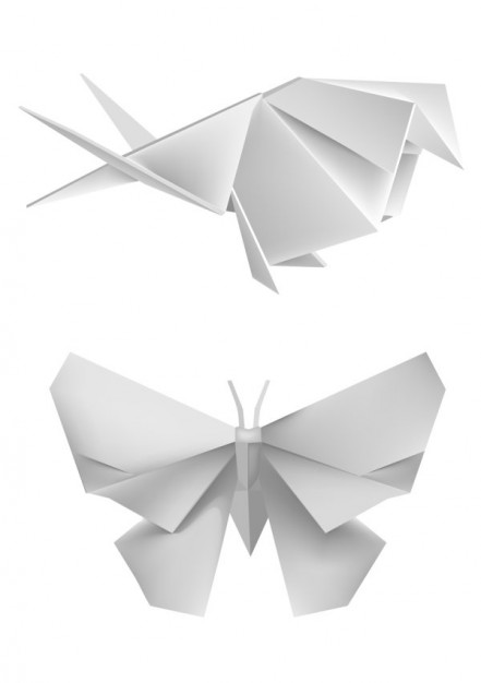 origami butterfly and Toy