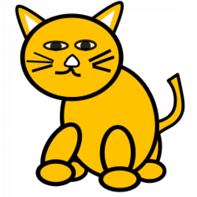 yellow cat Pet