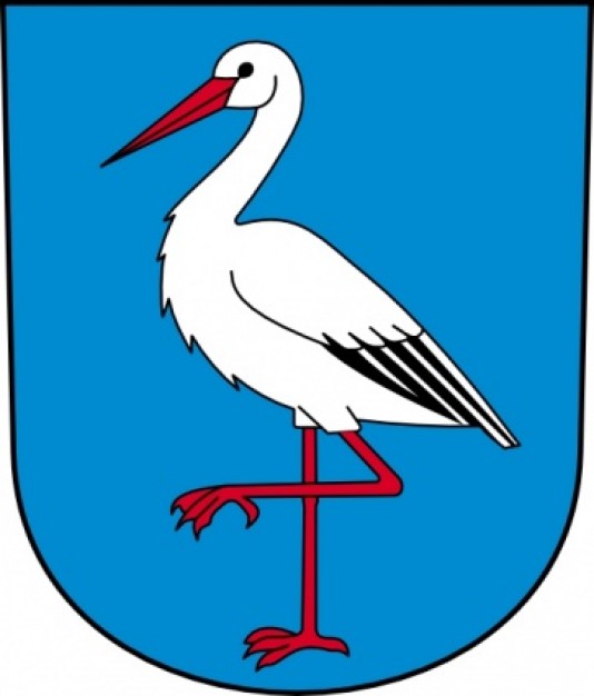 coat of arms clip art with wipp bird