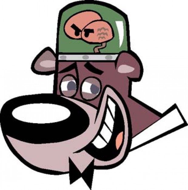 gae cartoon character with green hat