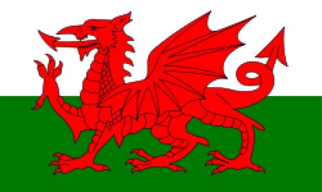 red dragon of united kingdom