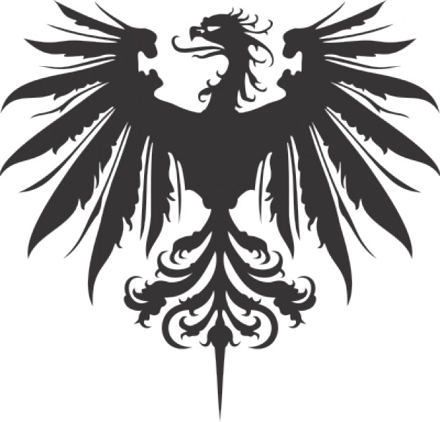 heraldry eagle like dragon Phoenix icon pack