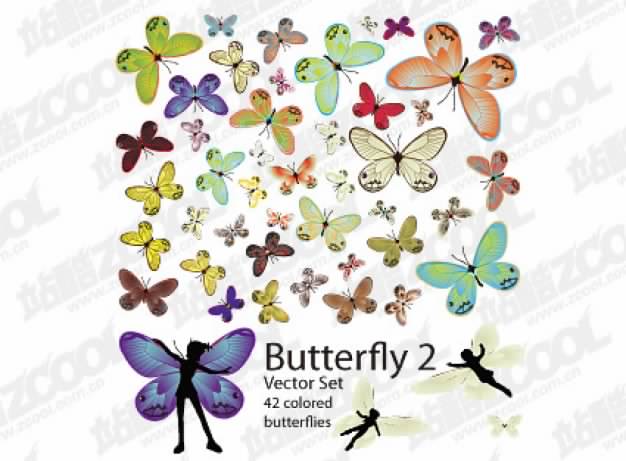 42 paragraph Butterfly and angel material
