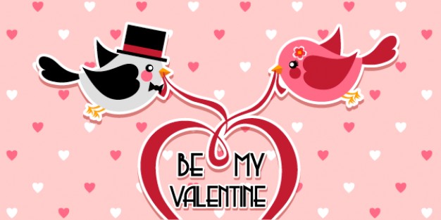 Associated Press honey New York City valentine birds and love heart card about Aaron Advertising