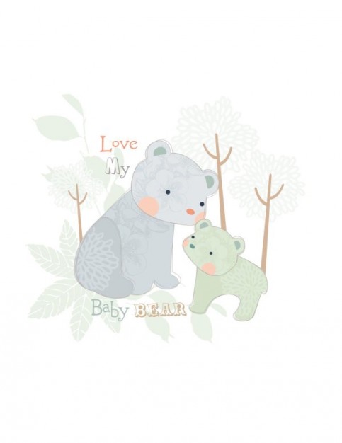 simple Teddy Bear and bear baby material