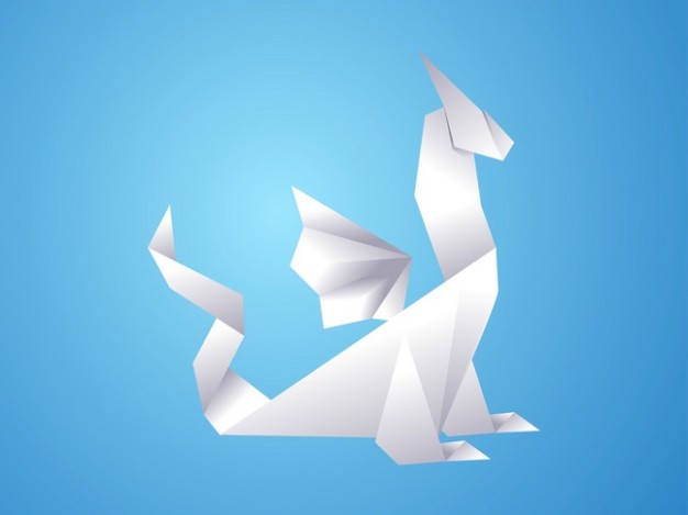 creature Origami dragon art of fantasy