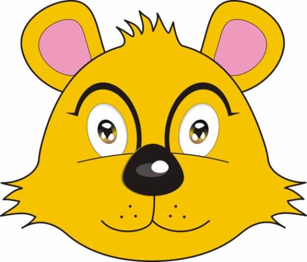 yellow bear clipart - photo #30