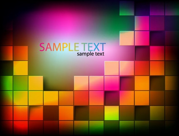 Graphics abstract Holidays background with colorful squares illustration about Illustration Art