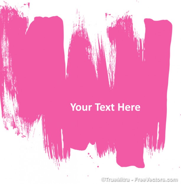 abstract pink painting for template design