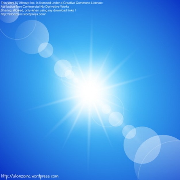bubble abstract sunny blue sky background about Cornflower
