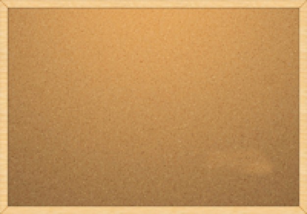 cork board in simple color