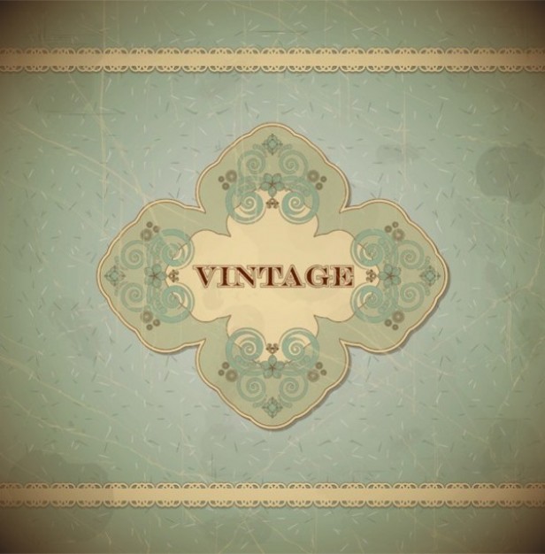 elegant vintage floral and lace scrapbook style