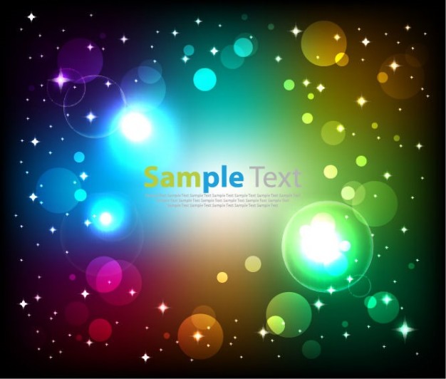 Image editing colorful Graphics lights in dots background about texture