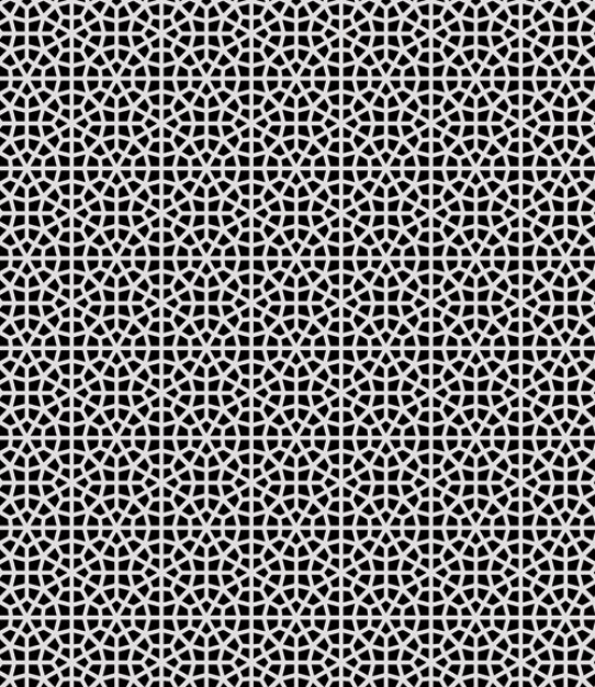 pattern background with symmetrical arabic islamic