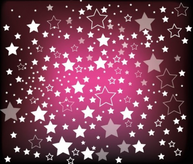 Puzzle rain Games of stars on purple background about pattern