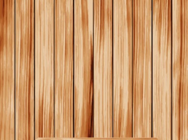 wooden shelf on vertical wooden shell background