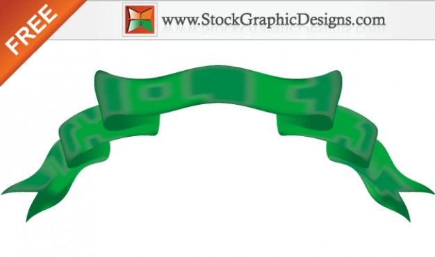 colour banner image with green Ribbon