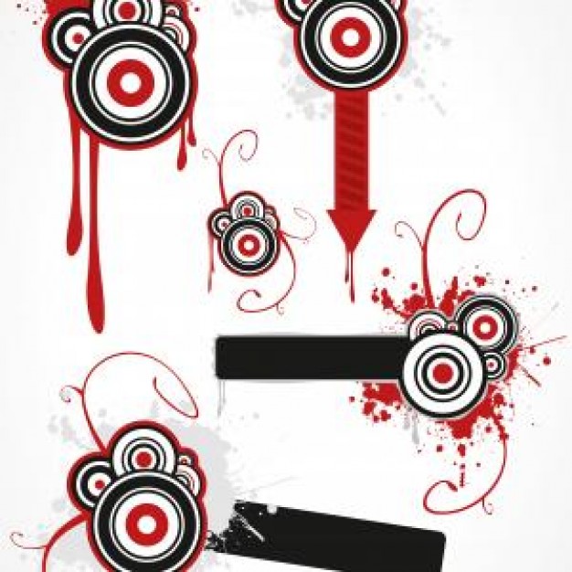 cool vectors with target by vectoroomcom