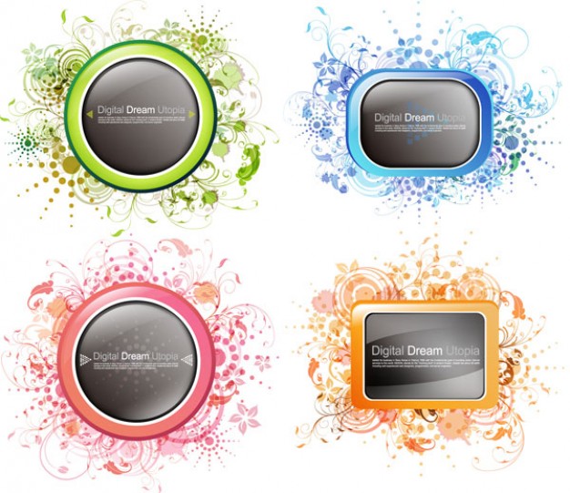 patterns trends with circle squareness element