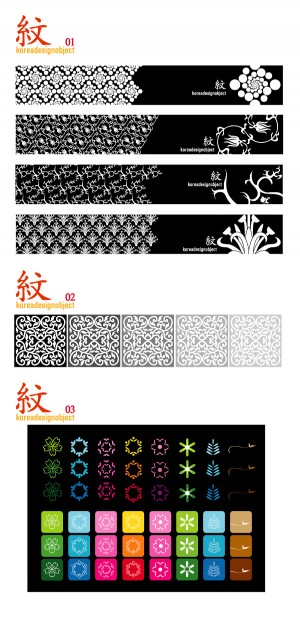south korea floral snowflake pattern selection 2