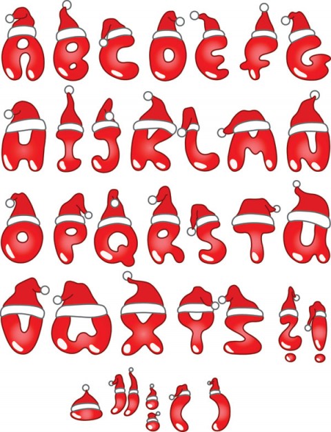 Christmas english Fonts christmas cartoon fonts about Graphics Holidays