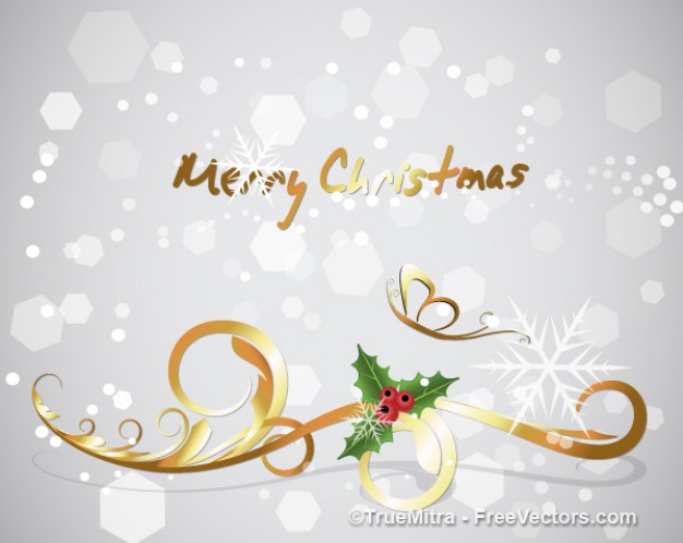 Christmas golden HOLIDAY floral christmas background about Yule Opinions