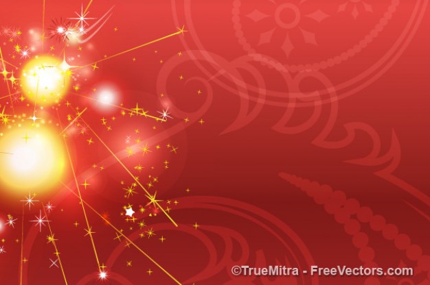 Diwali illuminated Lakshmi red background about Holidays Rama