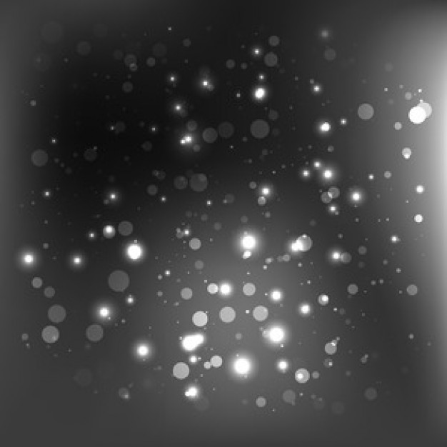abstract sparkling background with dark grey bokeh effect
