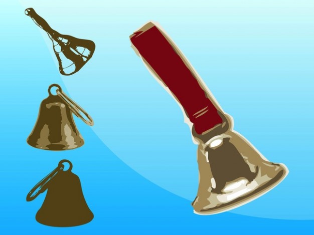 Change ringing set Bells of metal bells about Percussion Music