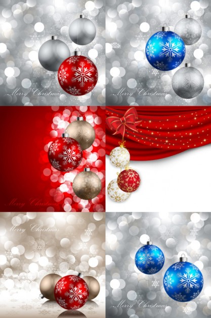 Christmas beautiful Holiday christmas ball about different color