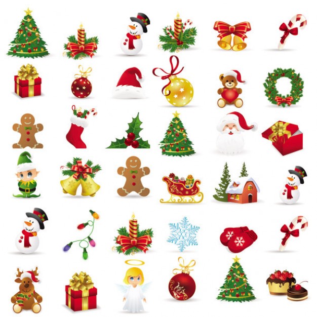Christmas beautiful Holiday christmas icons elements about 颦儿gift snowflake Killarney