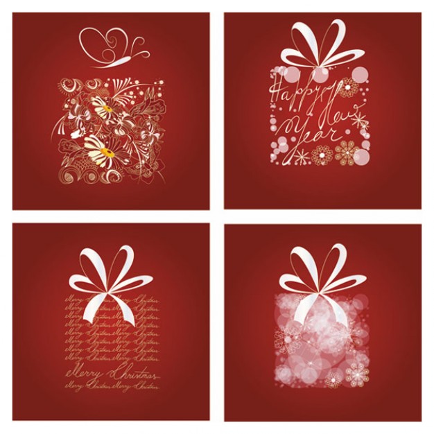 Christmas delicate Business pattern about red style