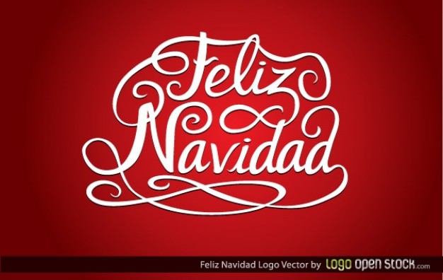 Christmas feliz Feliz Navidad navidad about Holiday card in red